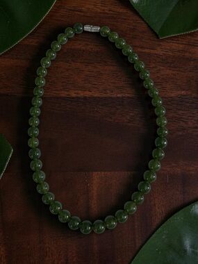 🫶🏻 Green Agate Gemstone Necklace